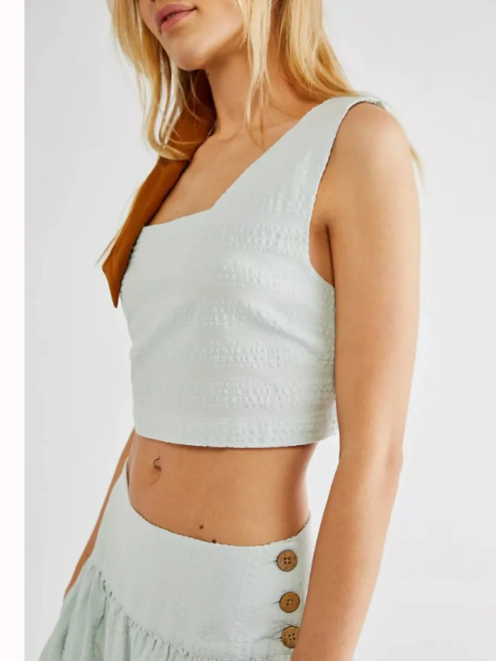 Free People Set For Sunshine 2 Piece Matching Set in Cloud Rider XS (Oversized) - Picture 3 of 9